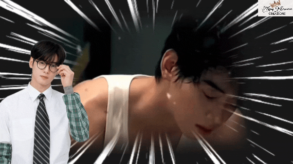 Recent activity shot of Eunwoo (ASTRO)