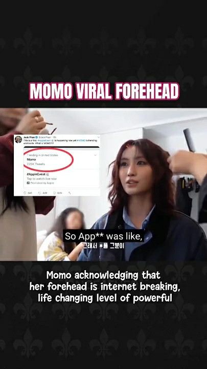 Momo (TWICE)的幕後花絮