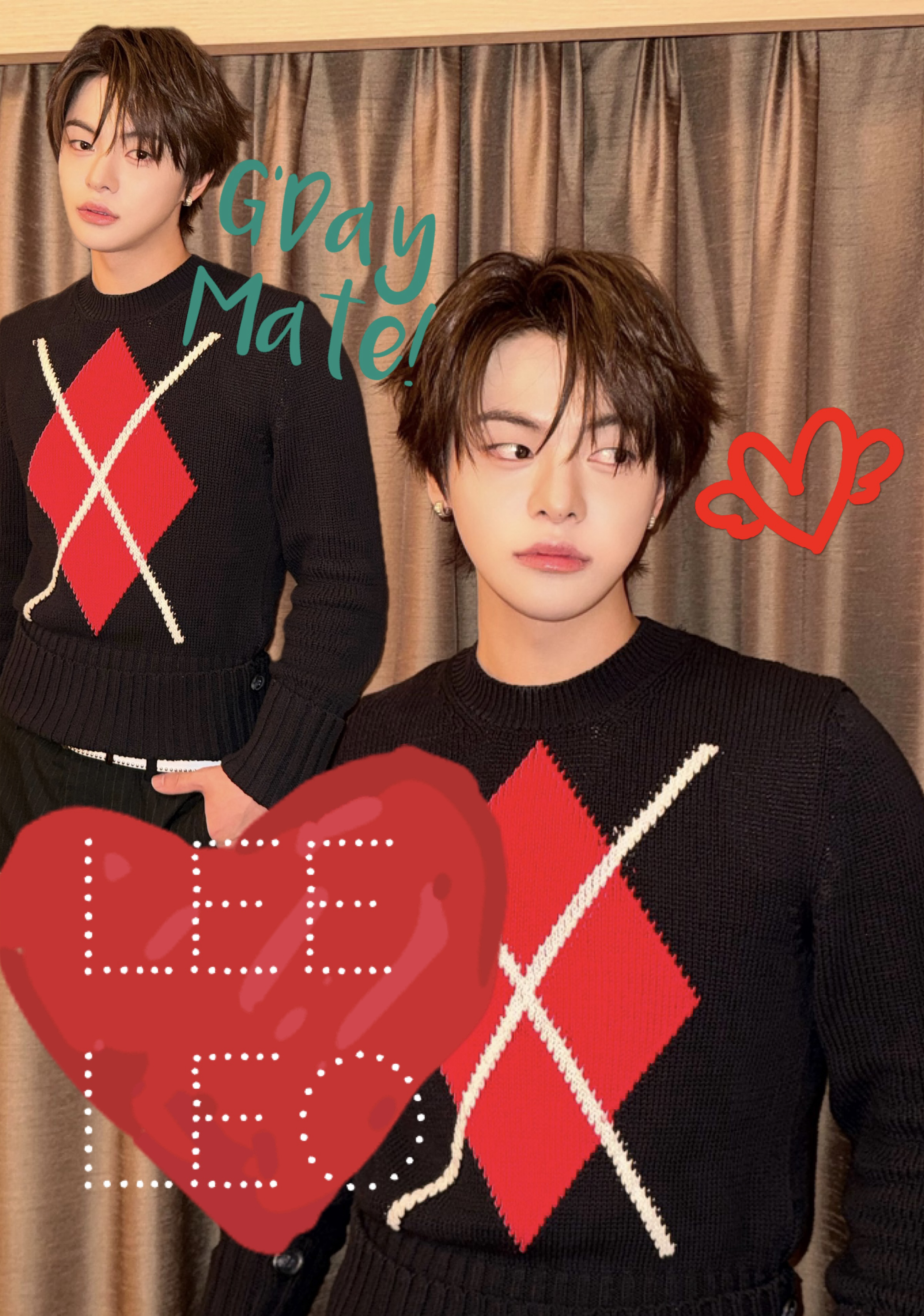 Behind-the-scenes cut of Lee Leo (ALPHA DRIVE ONE)