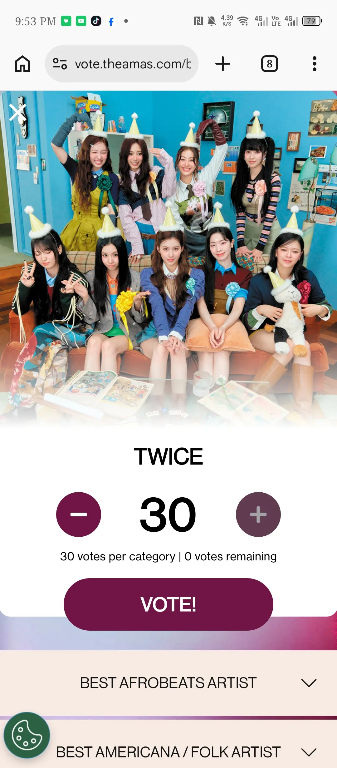 Fan-made special wallpaper for Jihyo (TWICE)