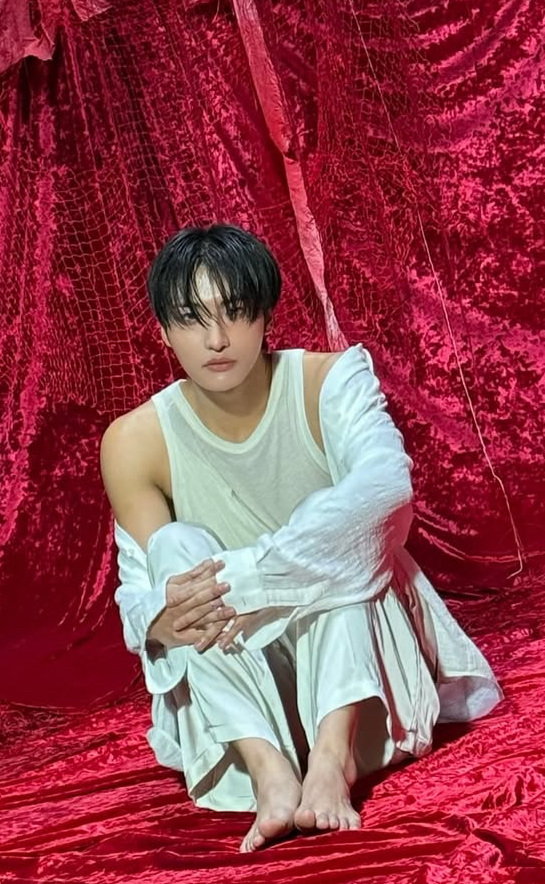 Recent activity shot of Seonghwa (ATEEZ)