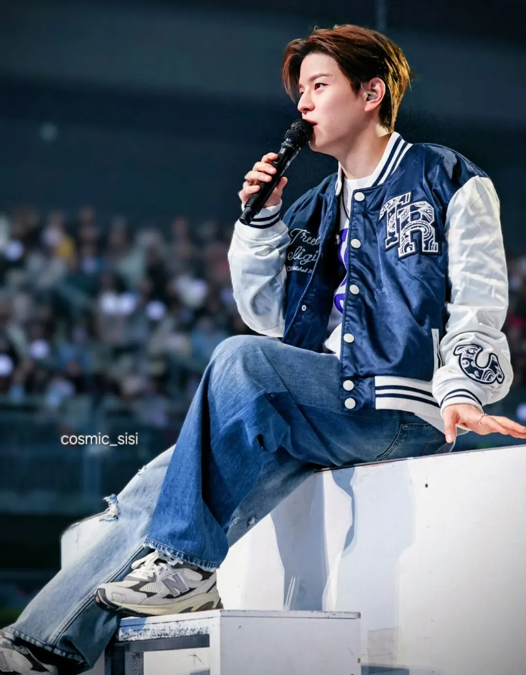 A moment captured by Seungmin (Stray Kids)'s fan