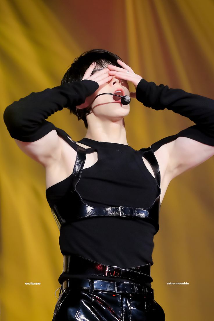 Recent activity shot of Moonbin (ASTRO)