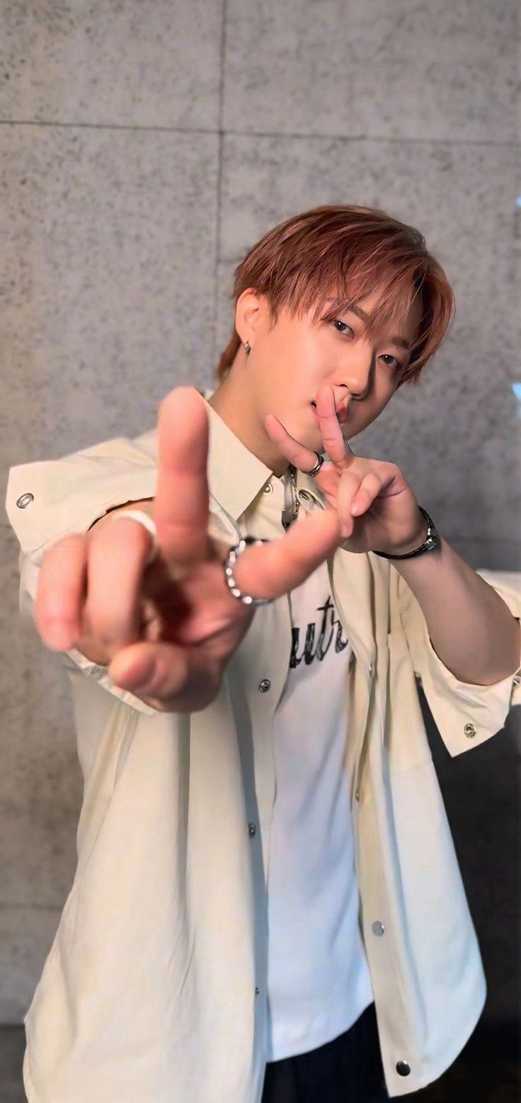 Recent activity shot of Changbin (Stray Kids)