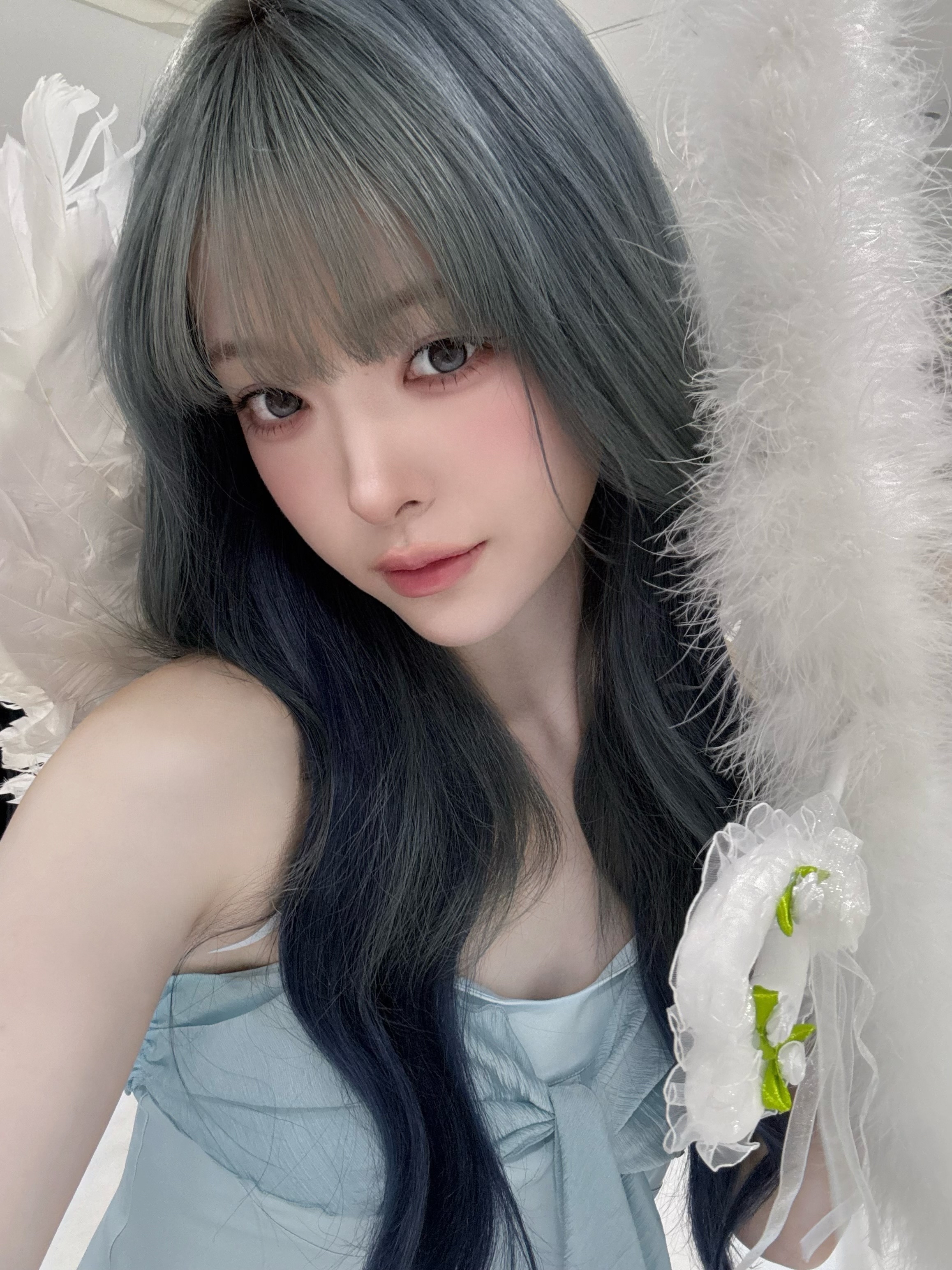 A moment captured by tripleS's fan