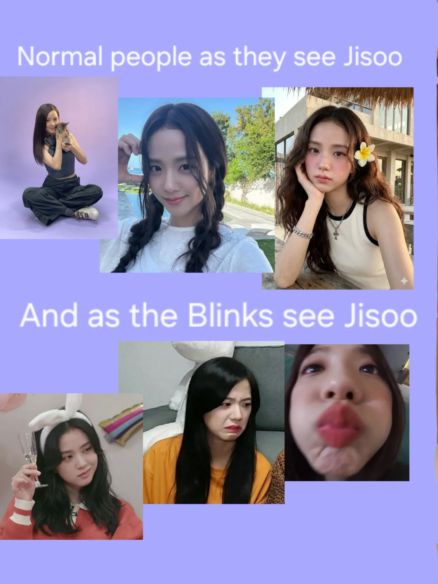 지수 (BLACKPINK)의 비하인드 컷