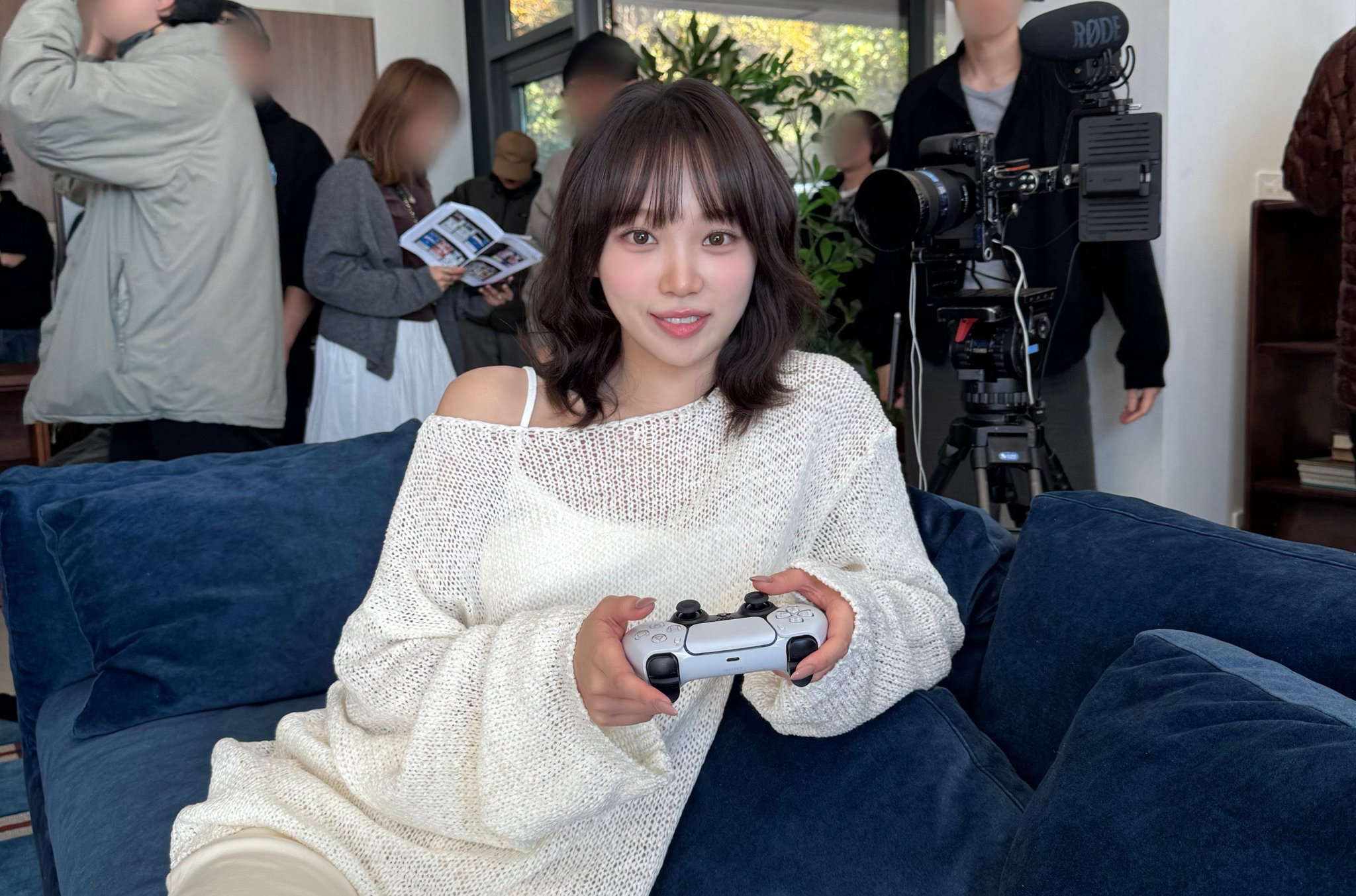 A moment captured by Kim Chaewon (LE SSERAFIM)'s fan