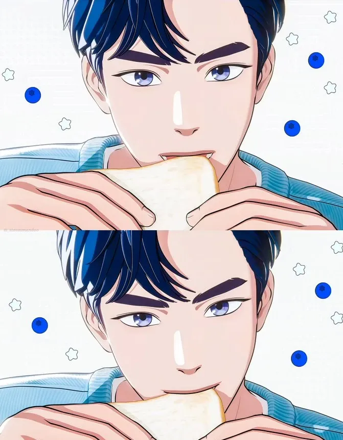 A moment captured by Yejun (PLAVE)'s fan