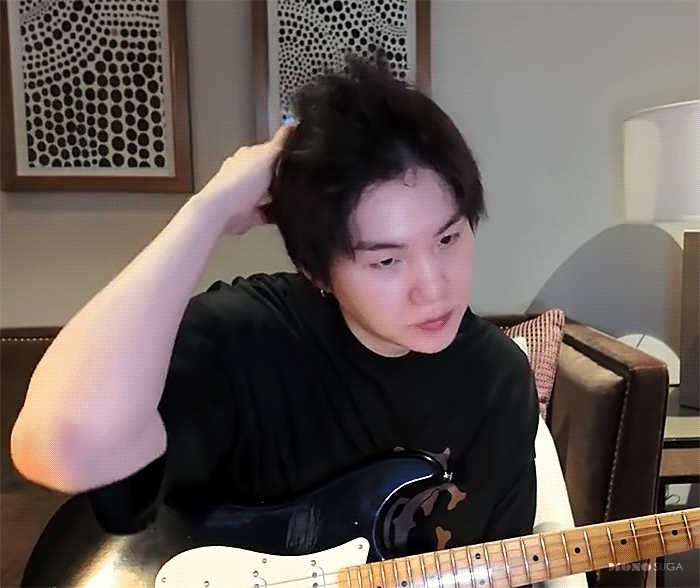 SUGA (防彈少年團)粉絲拍下的瞬間