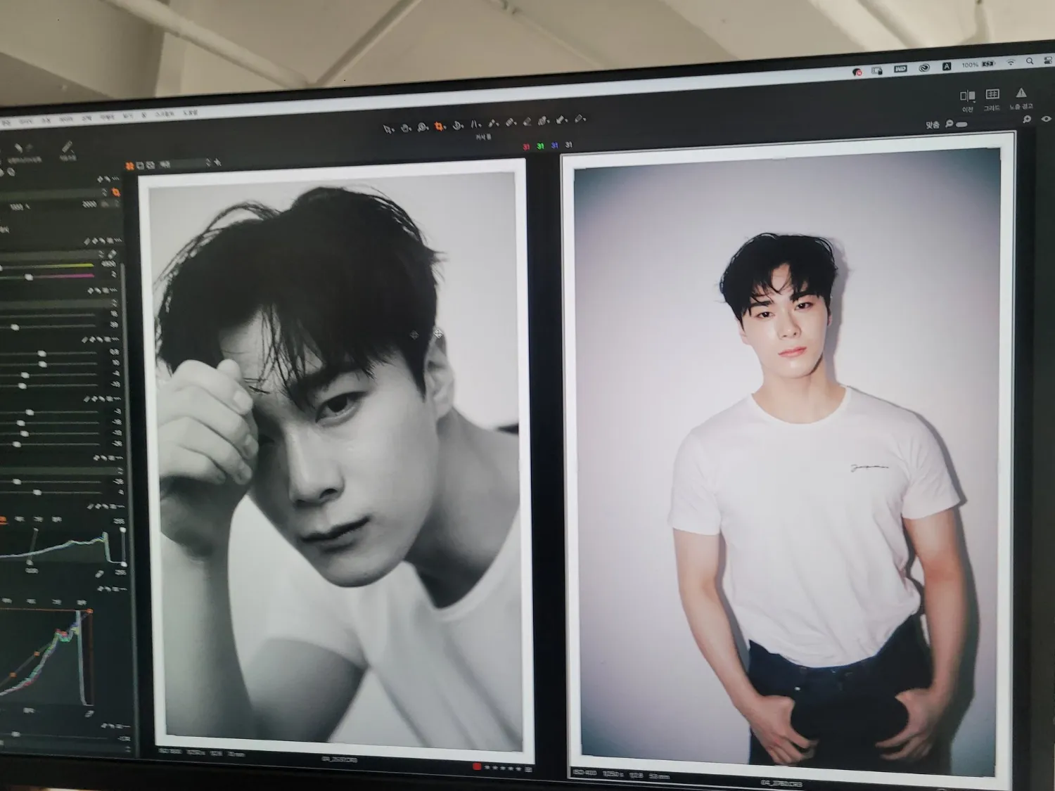Behind-the-scenes cut of Moonbin (ASTRO)