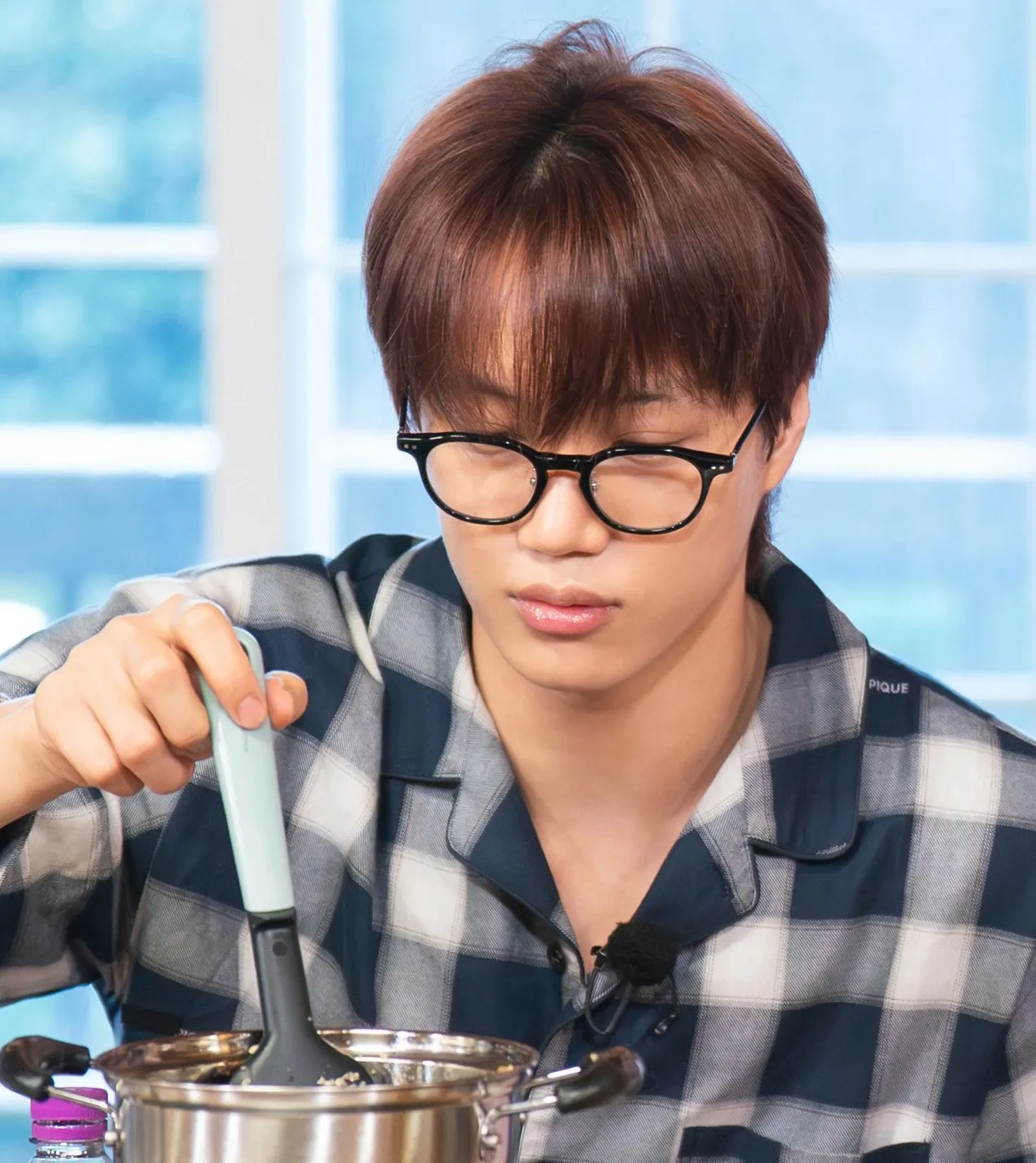 A moment captured by Kai (EXO)'s fan