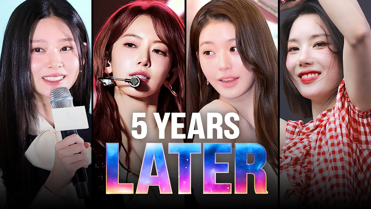 A moment captured by IZ*ONE's fan