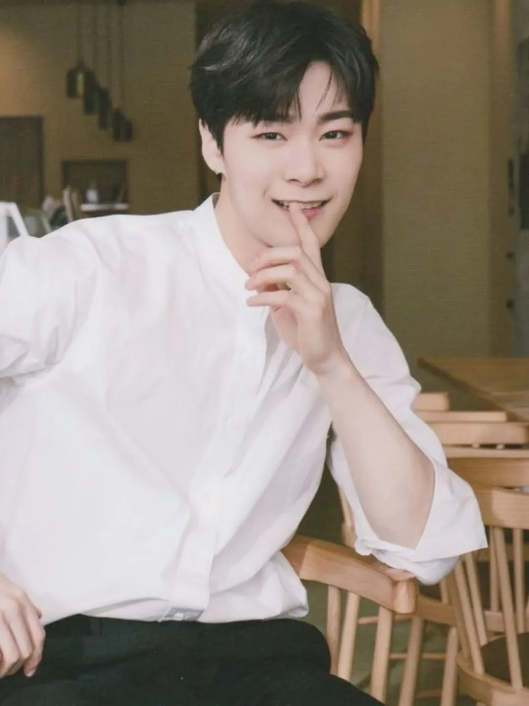 Recent activity shot of Moonbin (ASTRO)