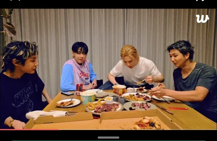 Recent activity shot of BTS