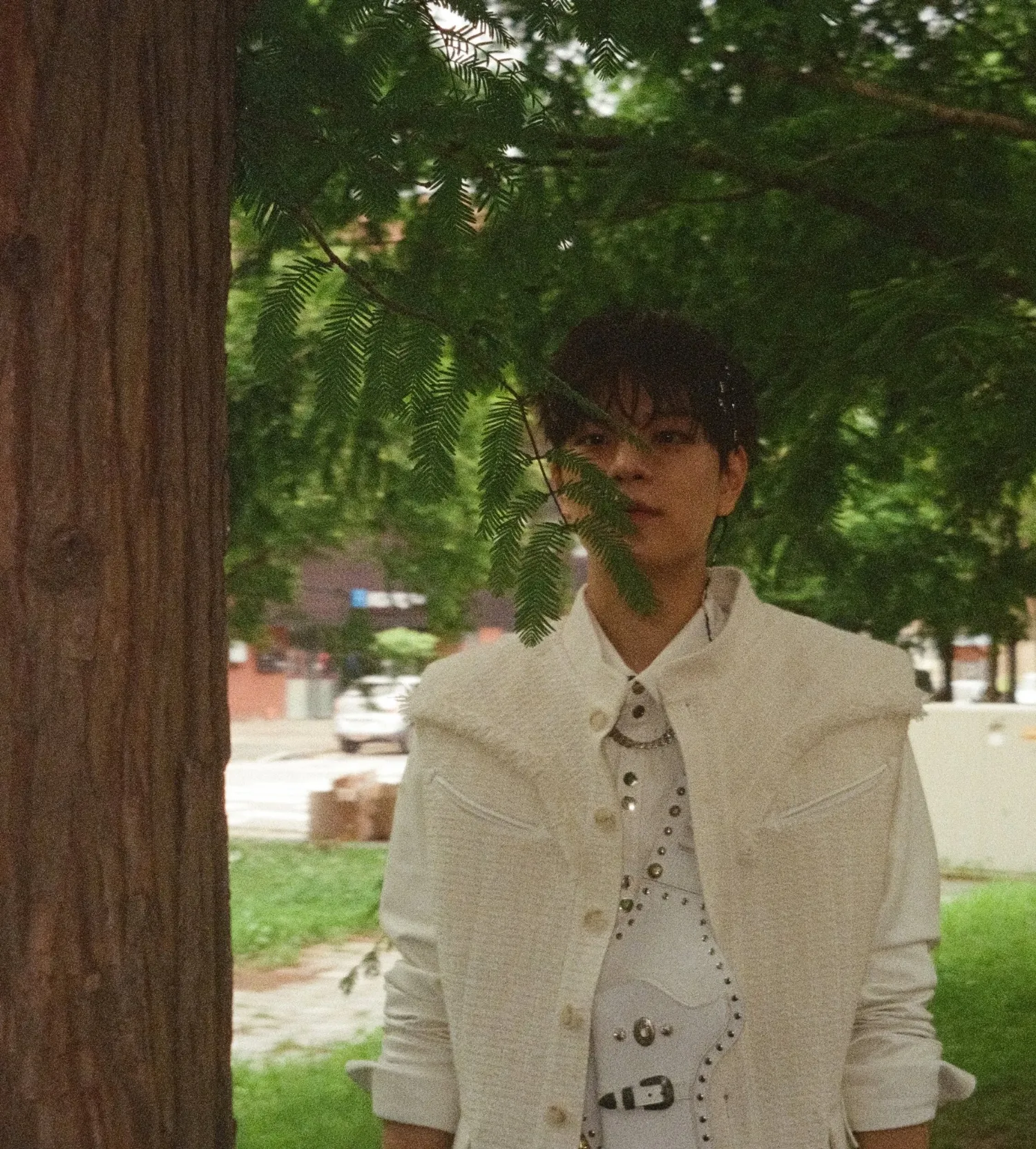 Recent activity shot of Seungmin (Stray Kids)