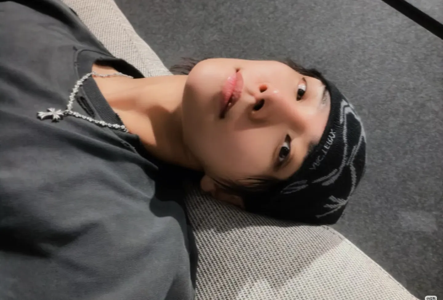 A moment captured by Joshua (SEVENTEEN)'s fan