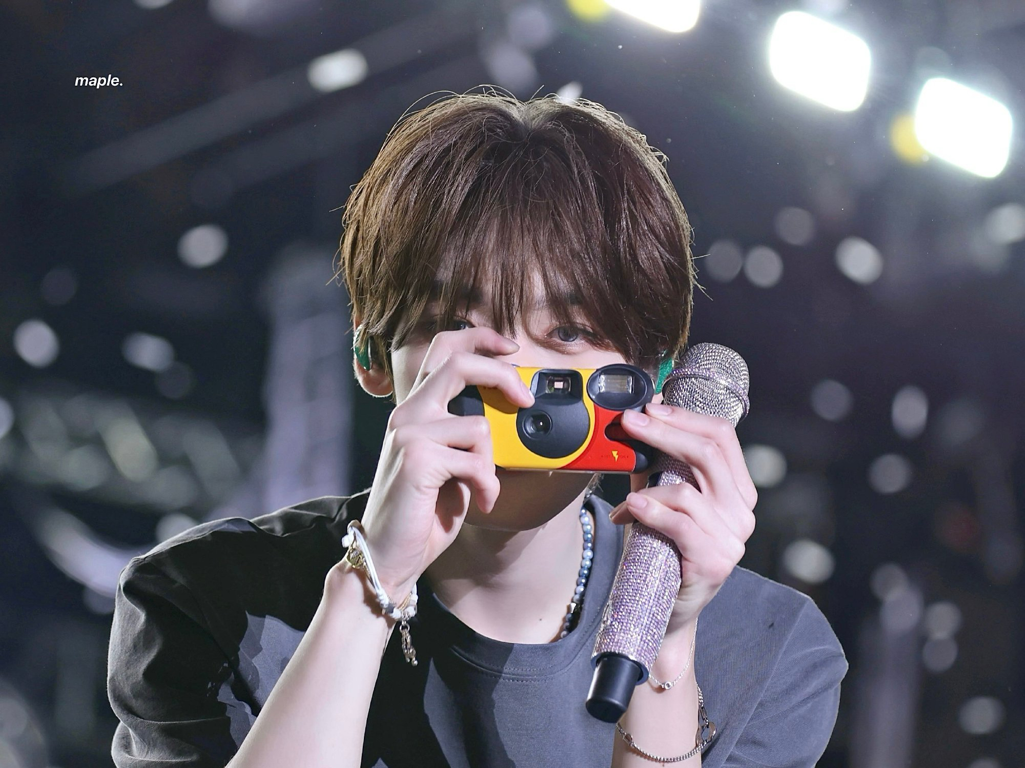 Recent activity shot of Han Yujin (ZEROBASEONE)