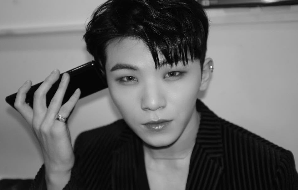 Behind-the-scenes cut of Woozi (SEVENTEEN)