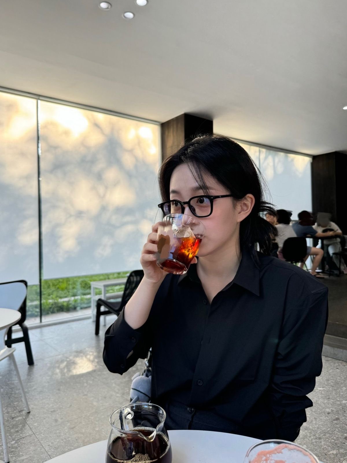 Recent activity shot of Haewon (NMIXX)