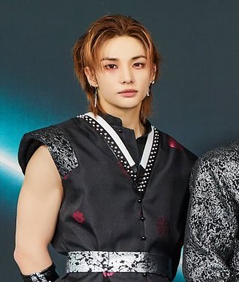 A moment captured by Hyunjin (Stray Kids)'s fan