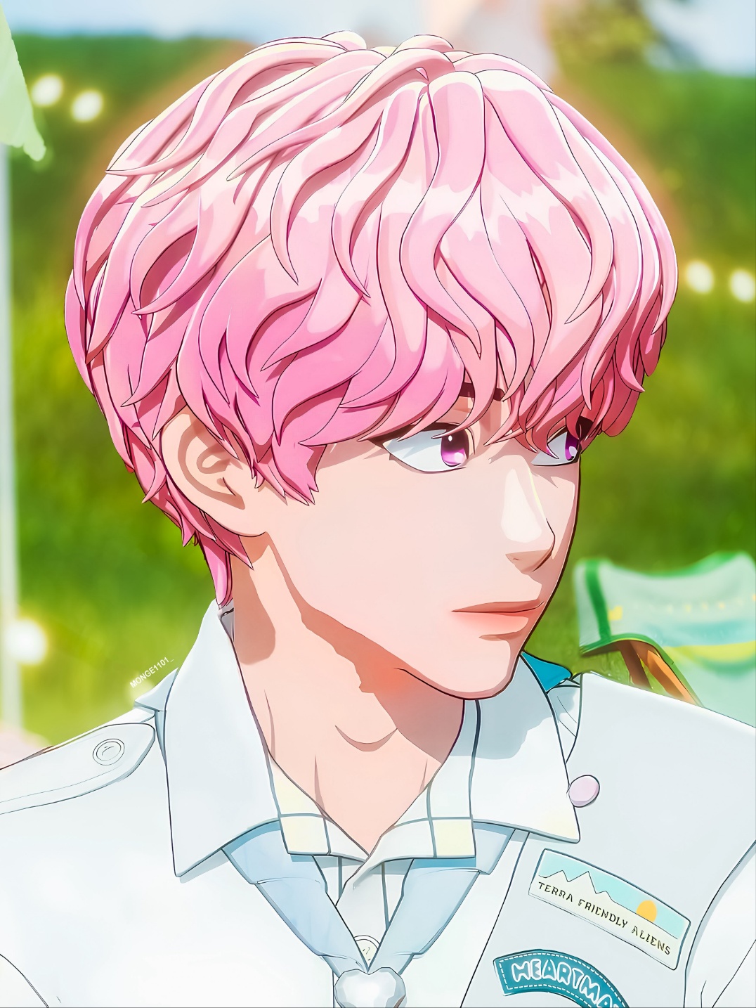 Recent activity shot of Bamby (PLAVE)