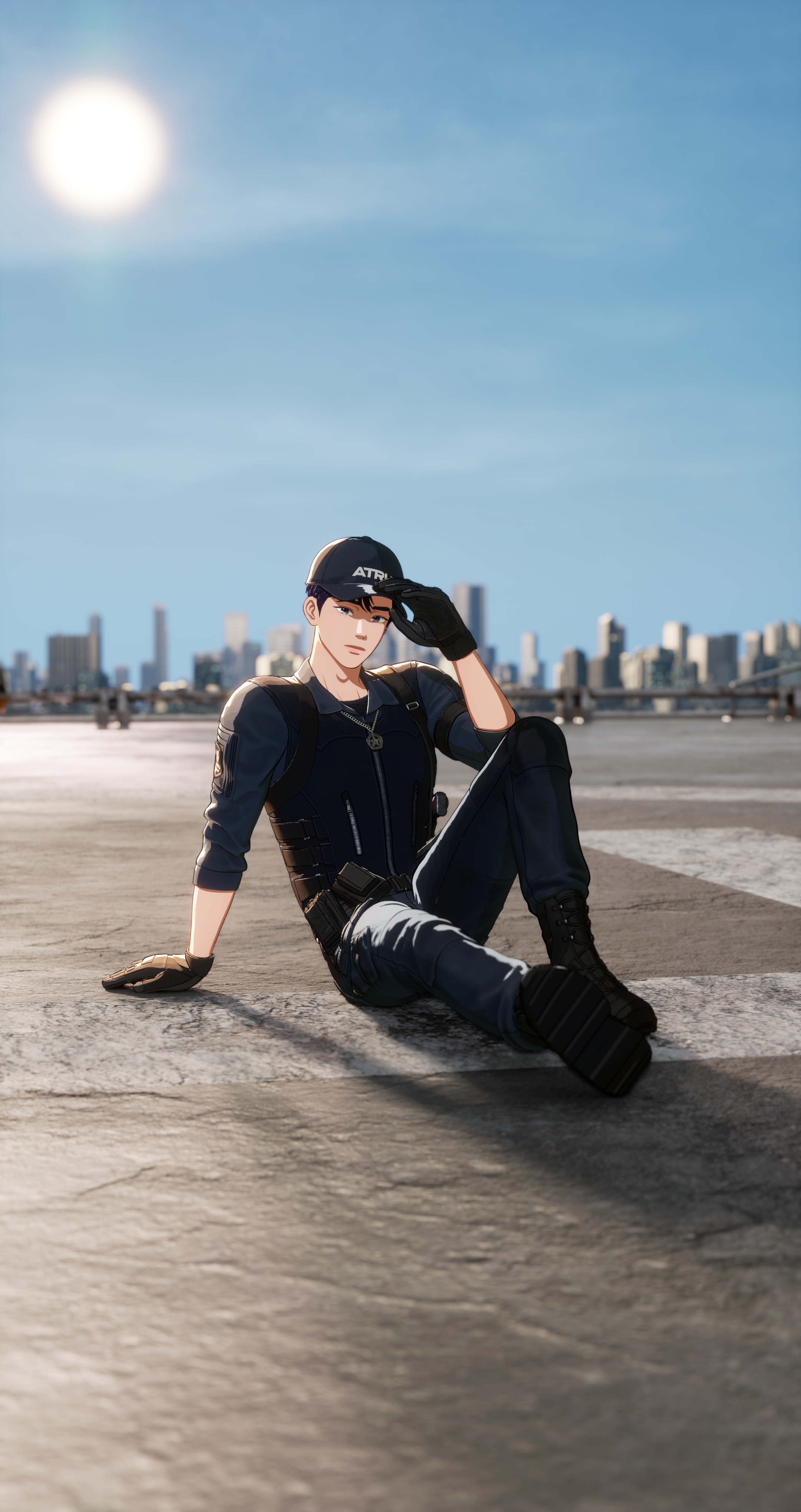 Recent activity shot of Yejun (PLAVE)