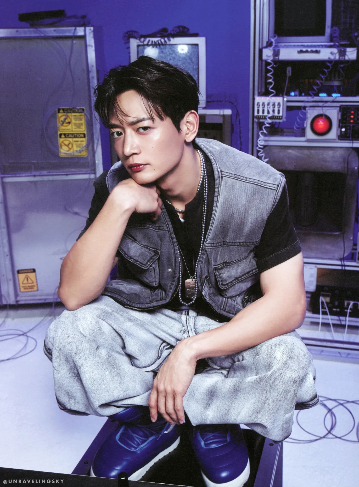 A moment captured by Minho (SHINee)'s fan