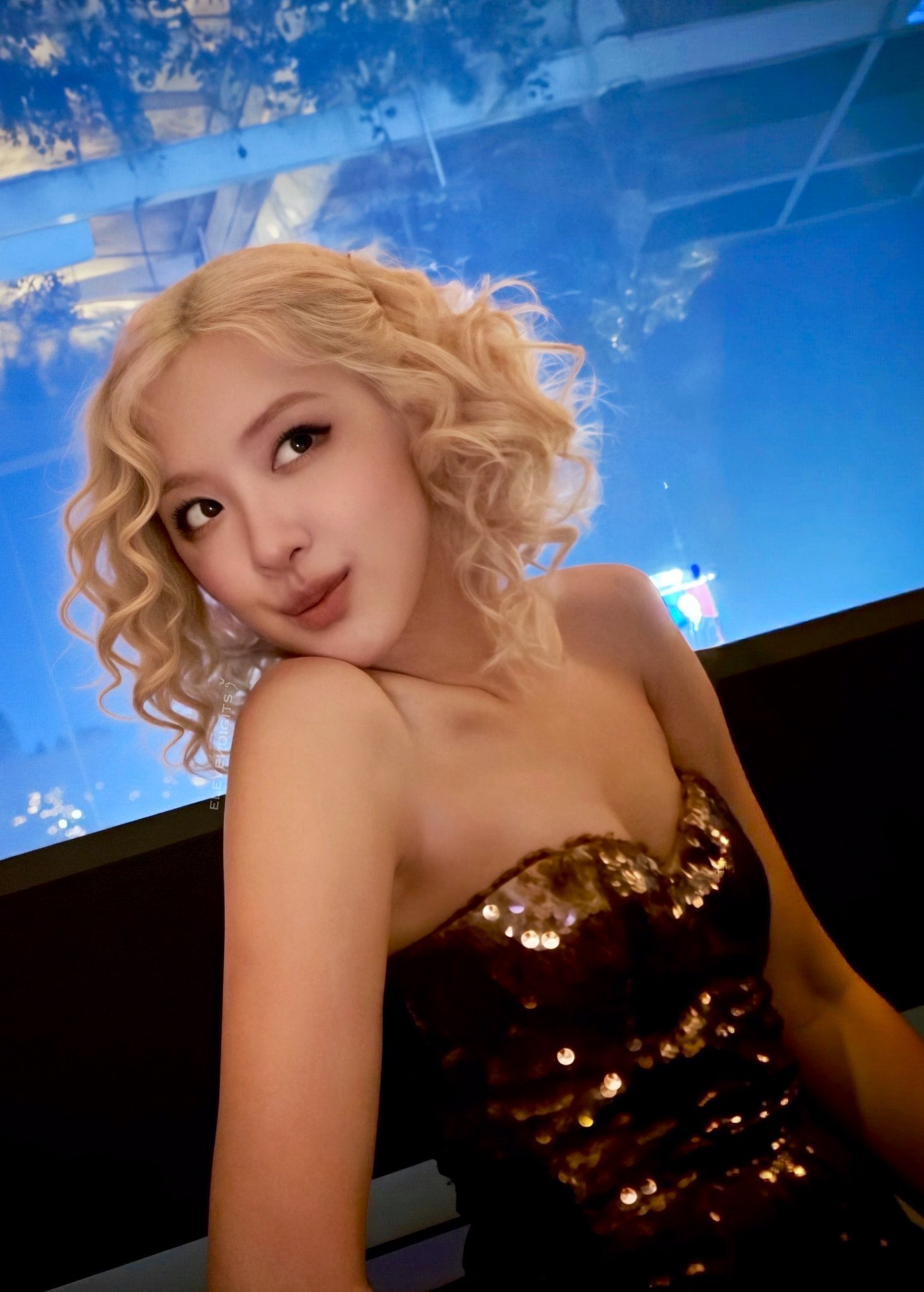 로제 (BLACKPINK)의 비하인드 컷