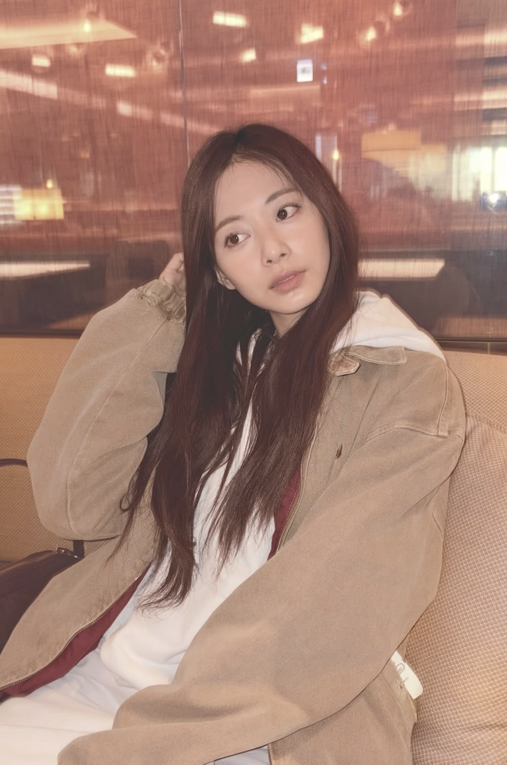 Momen yang diabadikan oleh penggemar Tzuyu (TWICE)