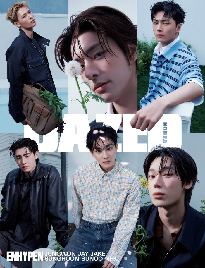 ENHYPENの舞台裏ショット