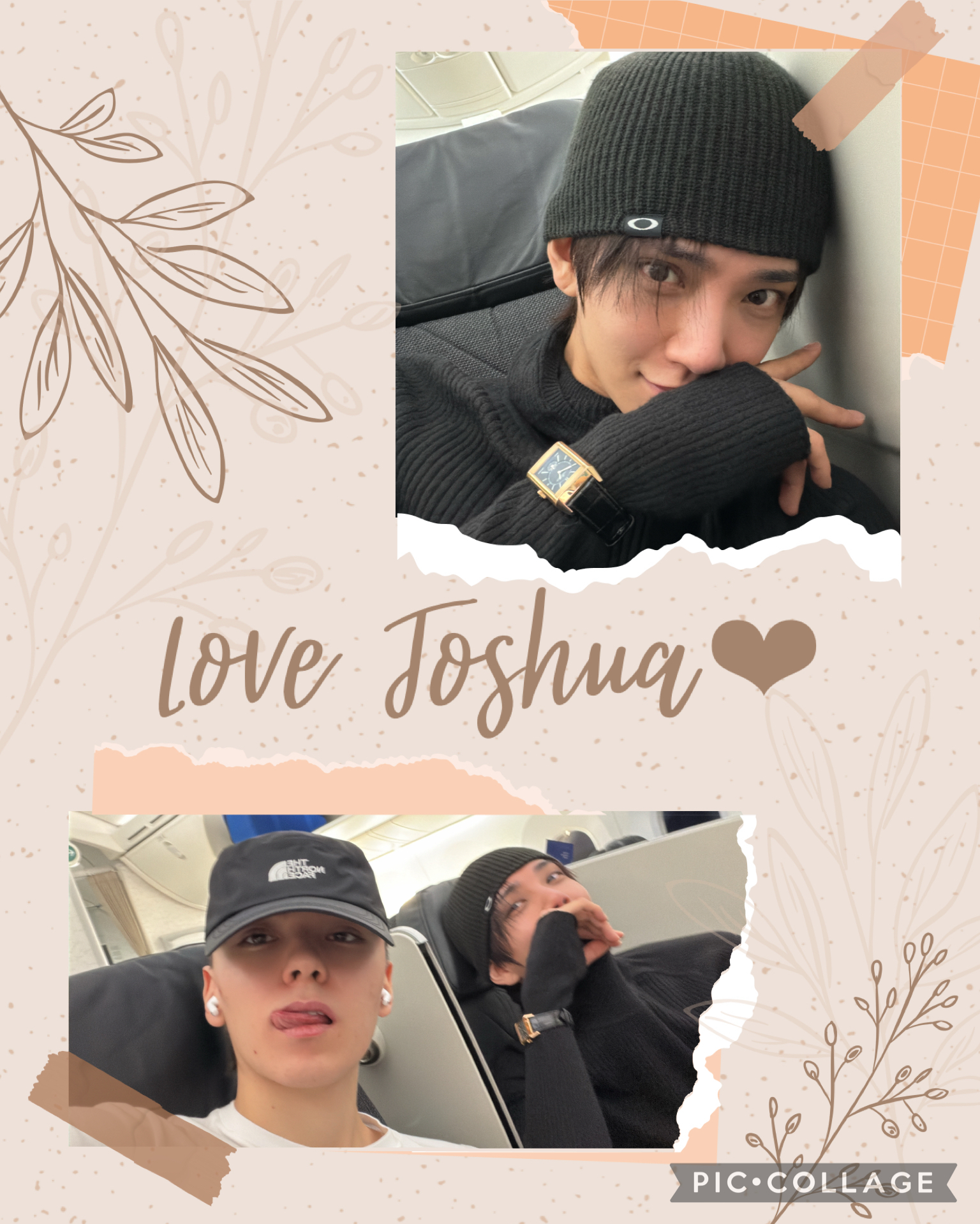 A moment captured by Joshua (SEVENTEEN)'s fan