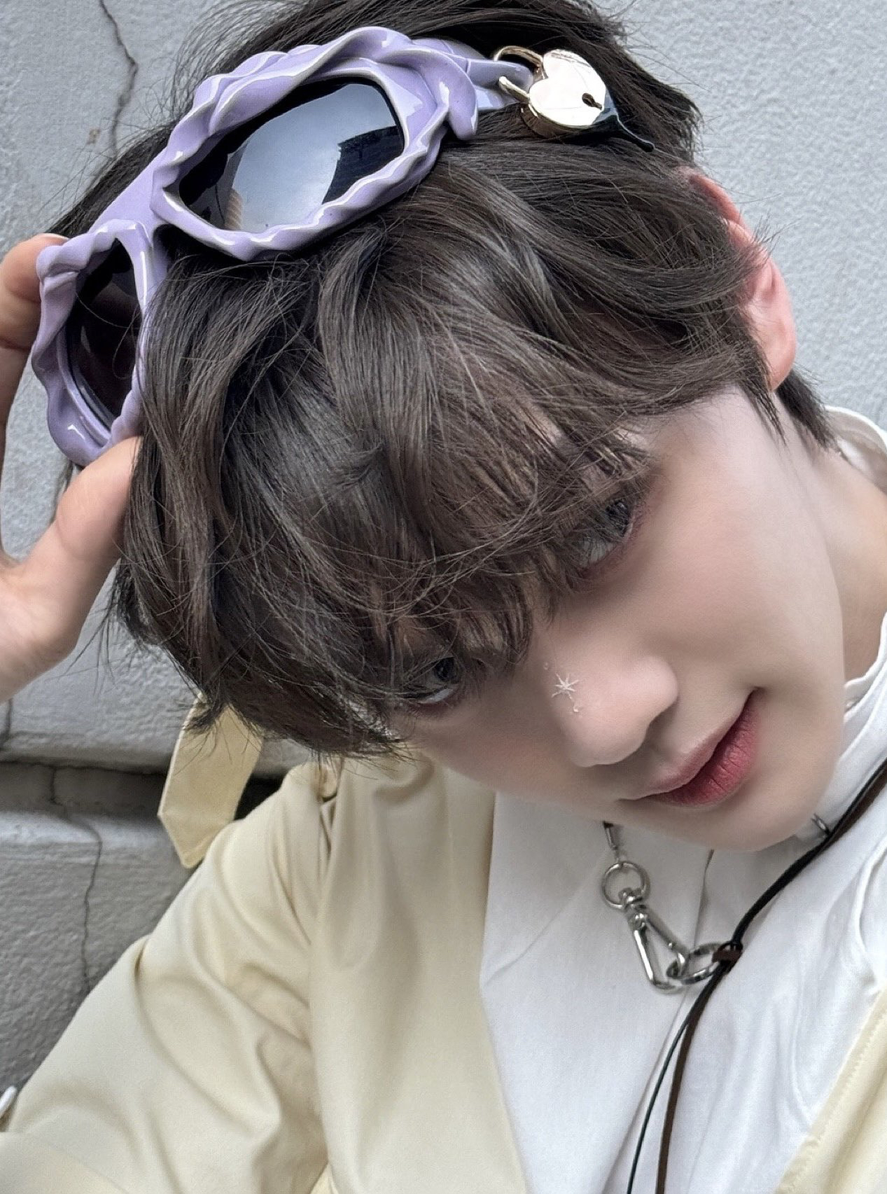 A moment captured by Kim Gyuvin's fan