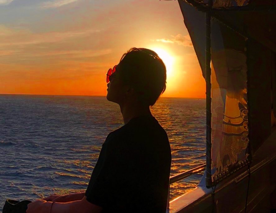 A moment captured by Jimin (BTS)'s fan