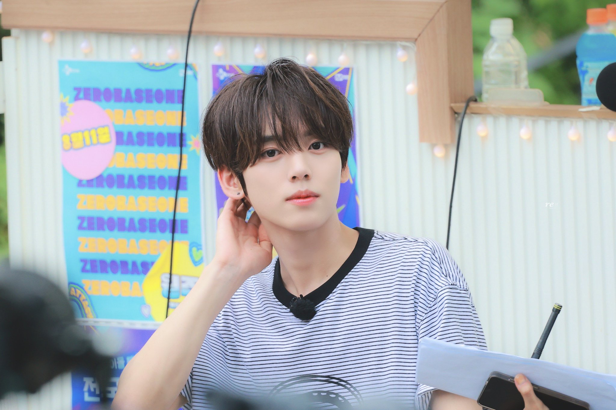 Recent activity shot of Han Yujin (ZEROBASEONE)