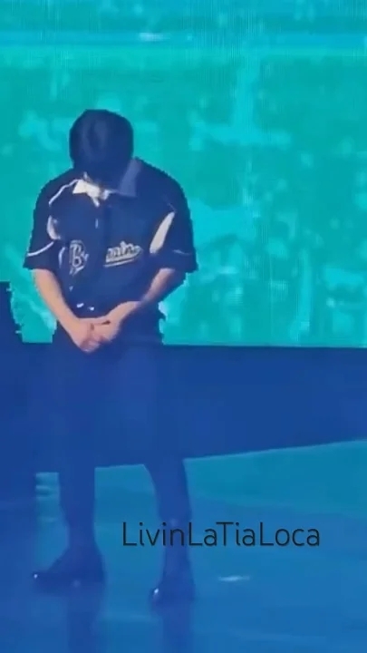 A moment captured by Changbin (Stray Kids)'s fan