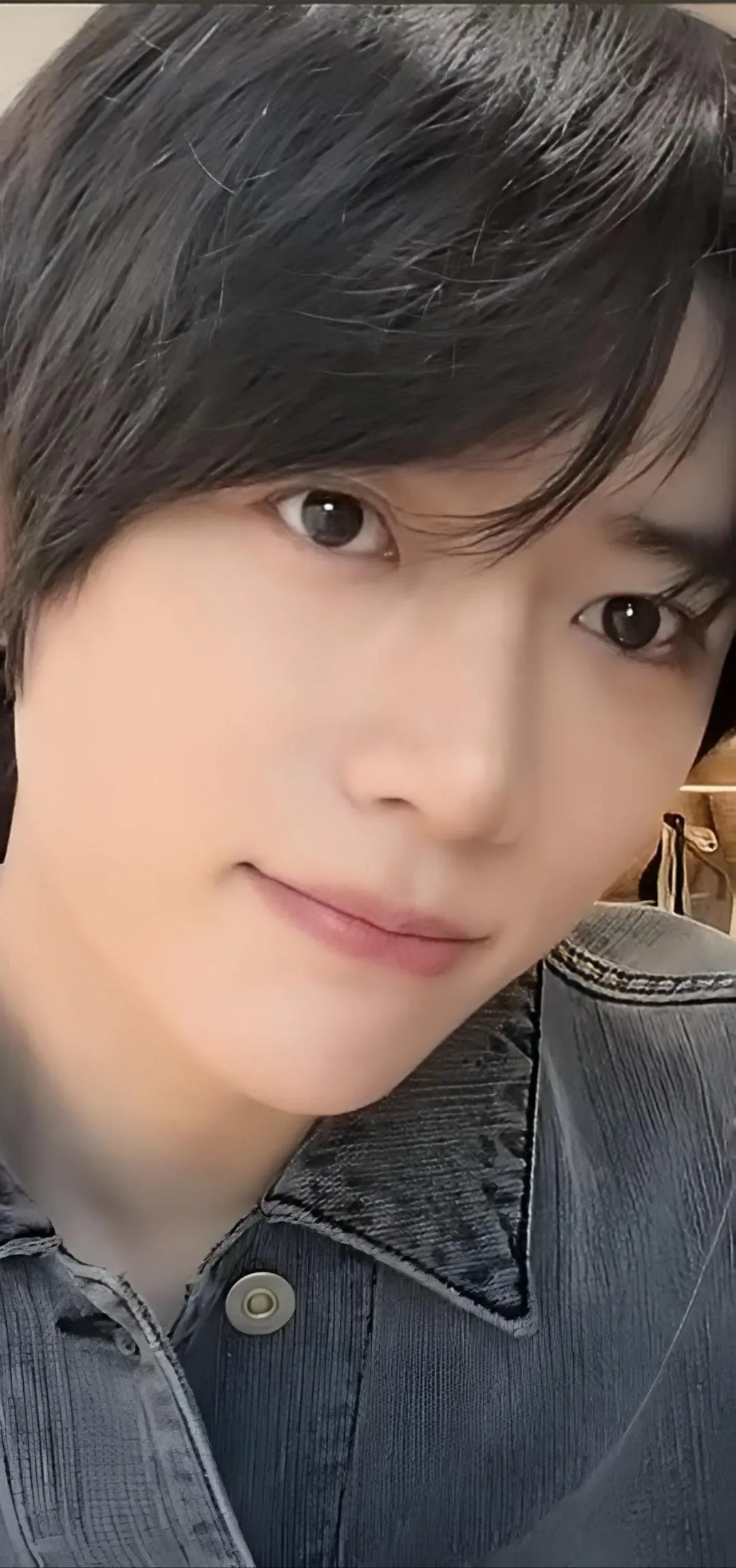 A heartfelt wallpaper shared by Beomgyu (TOMORROW X TOGETHER)'s fans