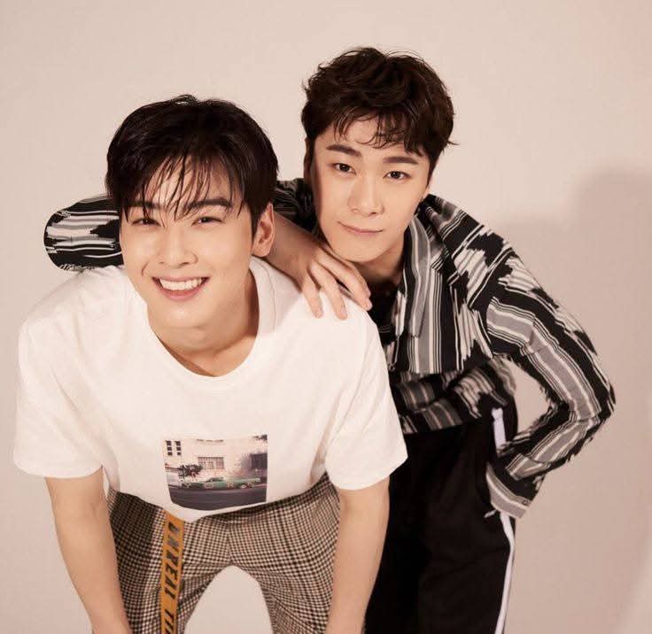 A moment captured by Moonbin (ASTRO)'s fan