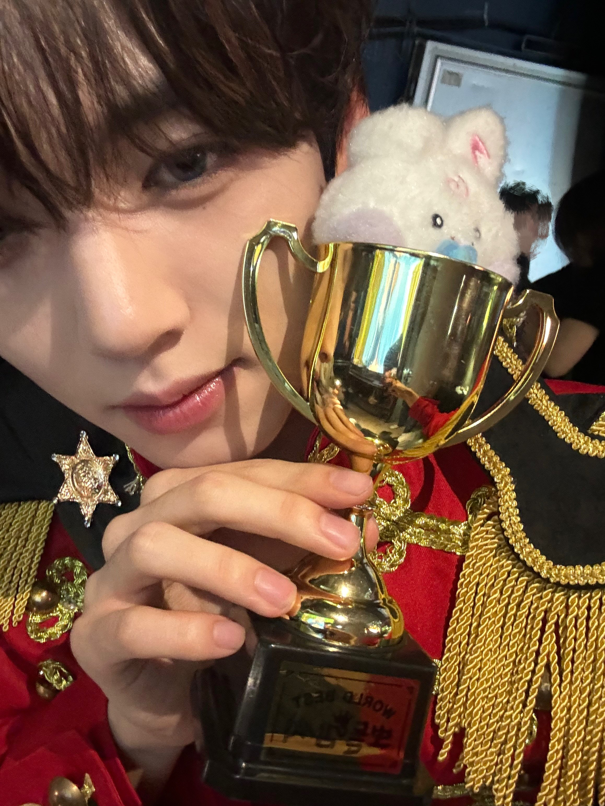 Recent activity shot of Han Yujin (ZEROBASEONE)