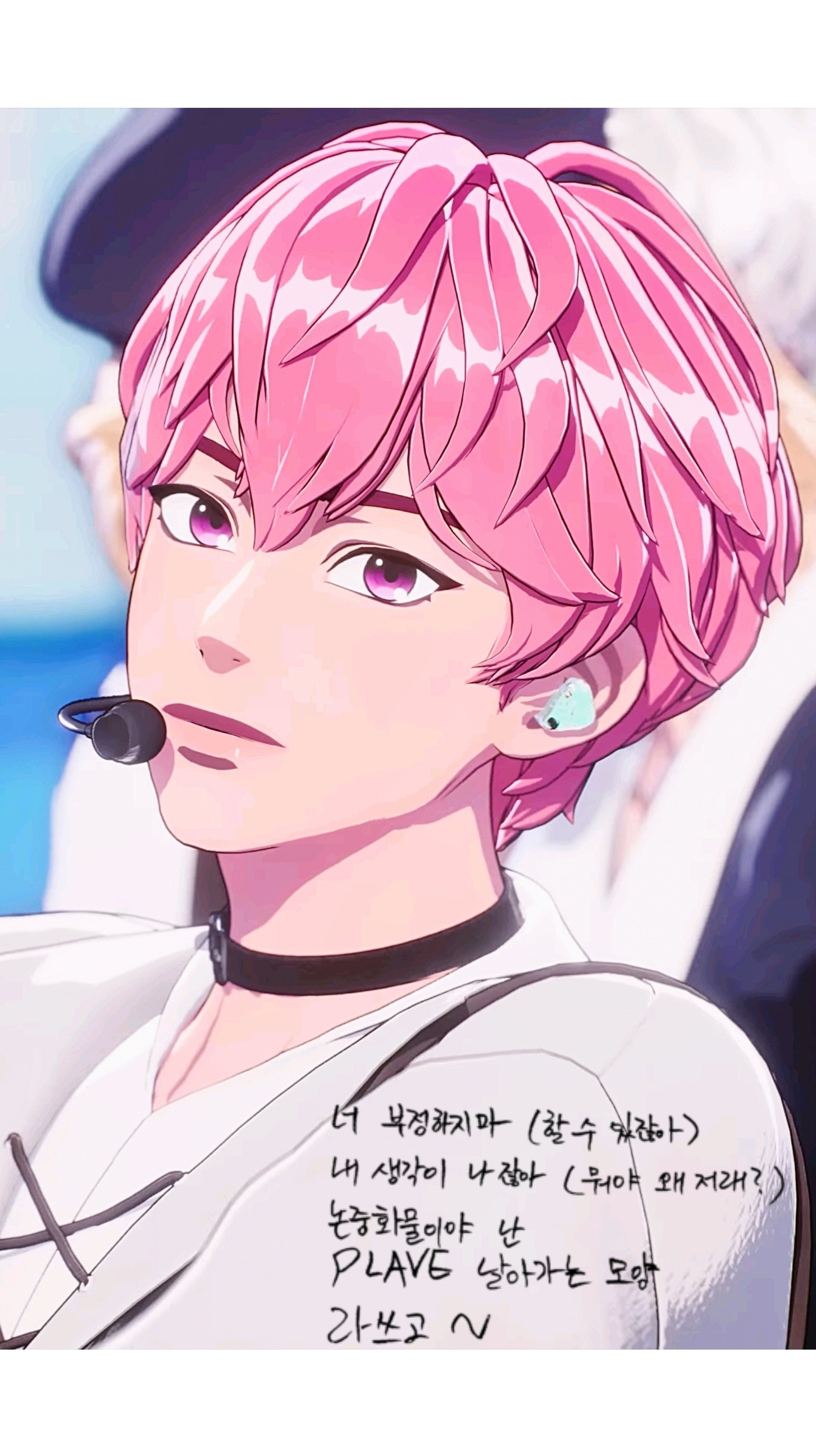 Fan-made special wallpaper for Bamby (PLAVE)