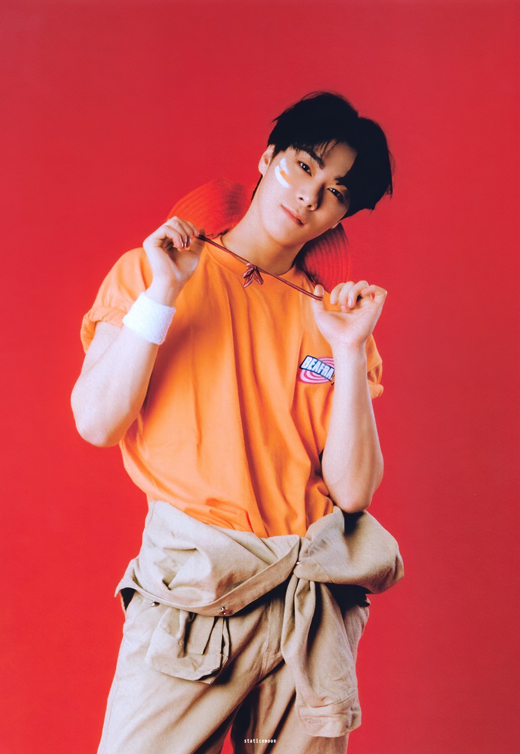 A moment captured by Moonbin (ASTRO)'s fan