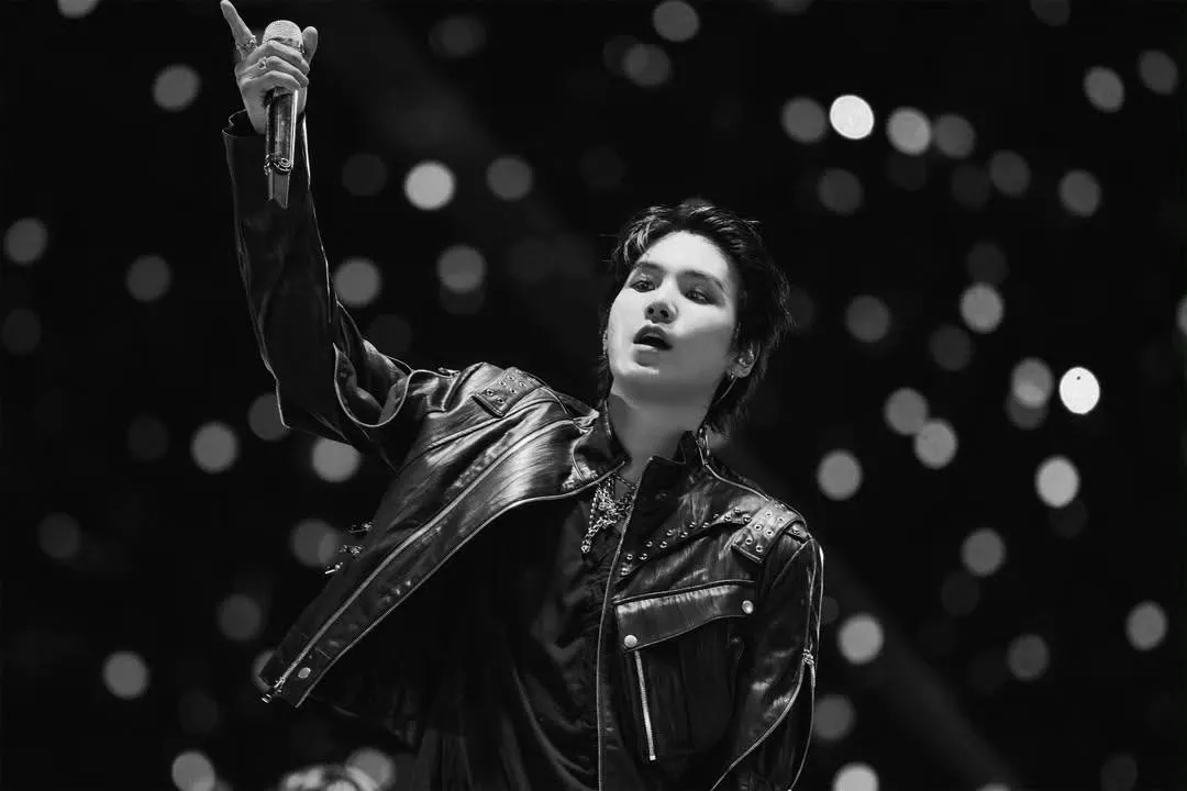Momen yang diabadikan oleh penggemar SUGA (BTS)