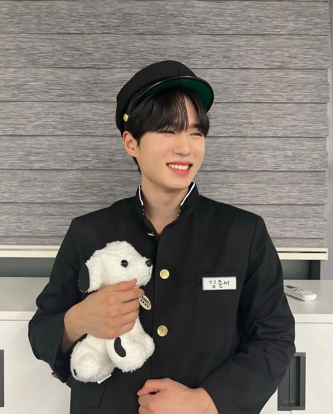Foto aktivitas terbaru Kim Junseo (ALPHA DRIVE ONE)