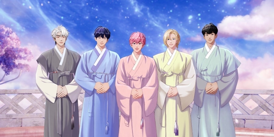 A heartfelt wallpaper shared by PLAVE's fans