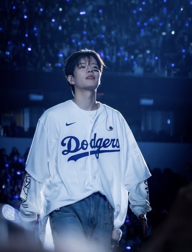 Recent activity shot of Seungmin (Stray Kids)