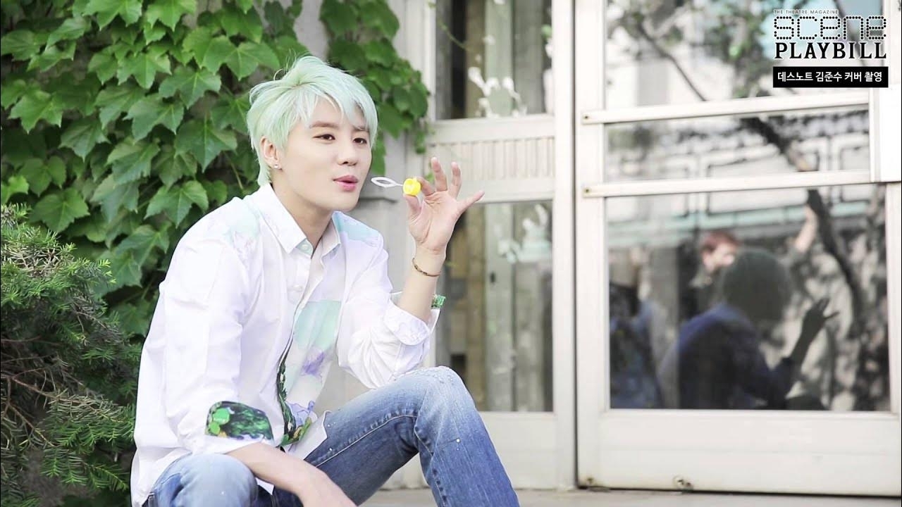 Behind-the-scenes cut of Kim Junsu (JX)