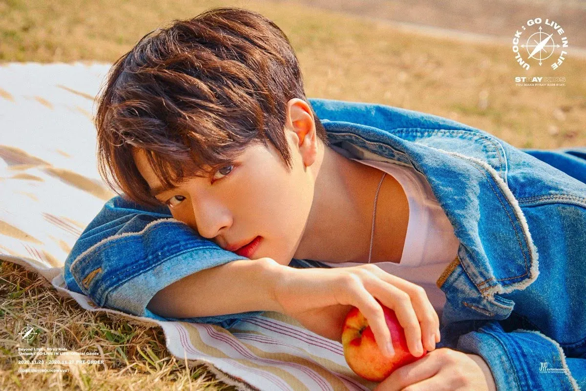 Potret di balik layar Seungmin (Stray Kids)