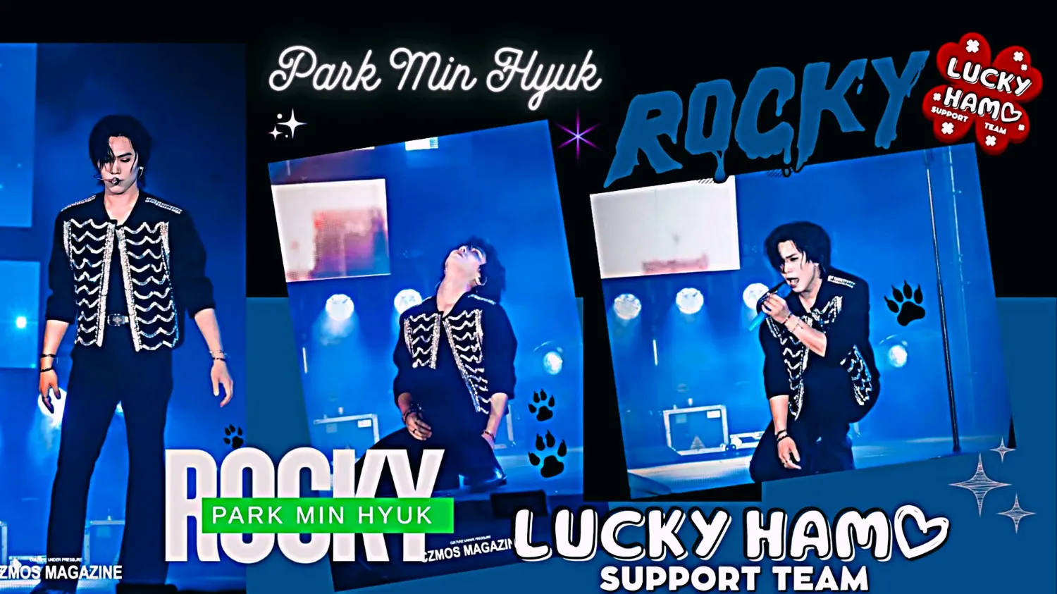 A moment captured by Rocky's fan