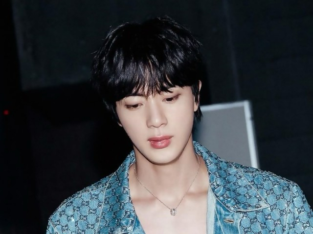 Recent activity shot of Jin (BTS)
