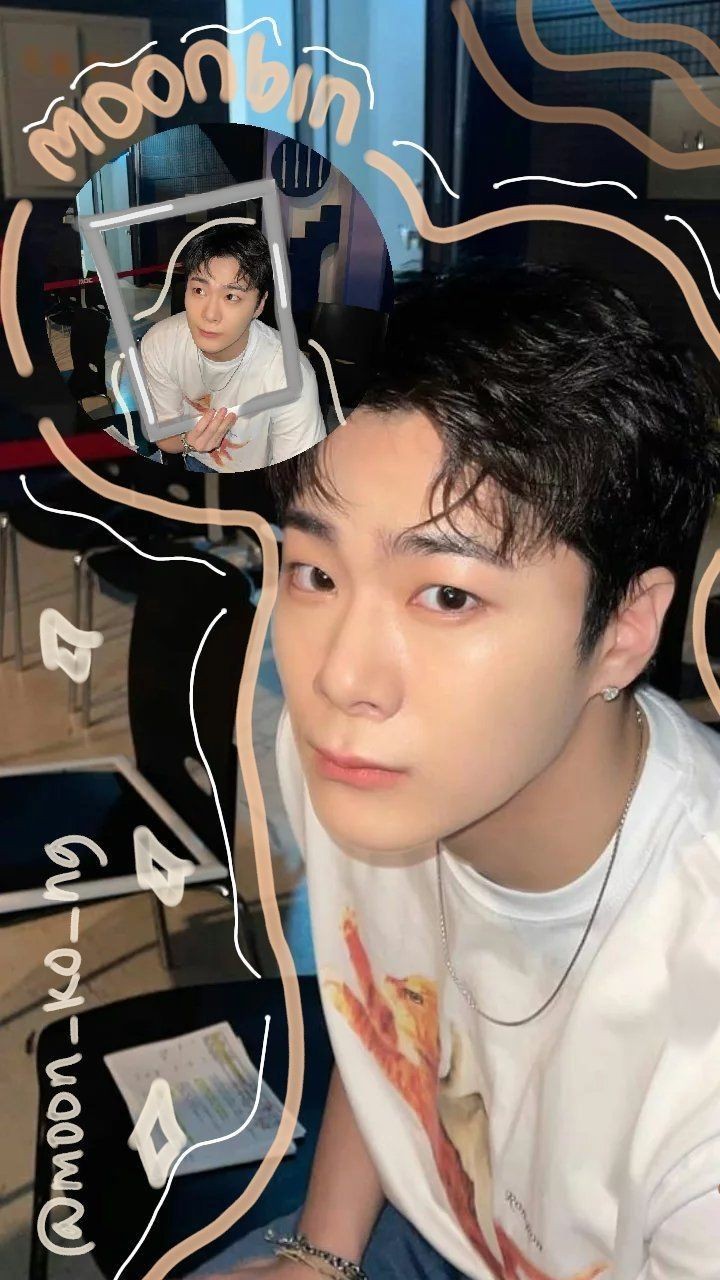 A moment captured by Moonbin (ASTRO)'s fan