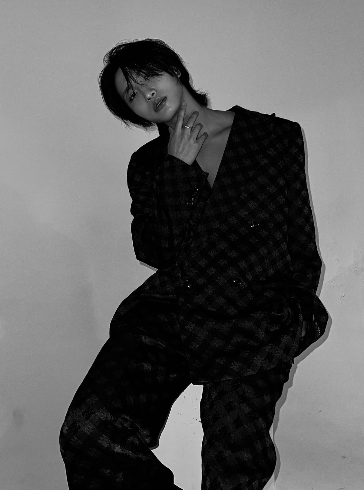 Recent activity shot of Seonghwa (ATEEZ)